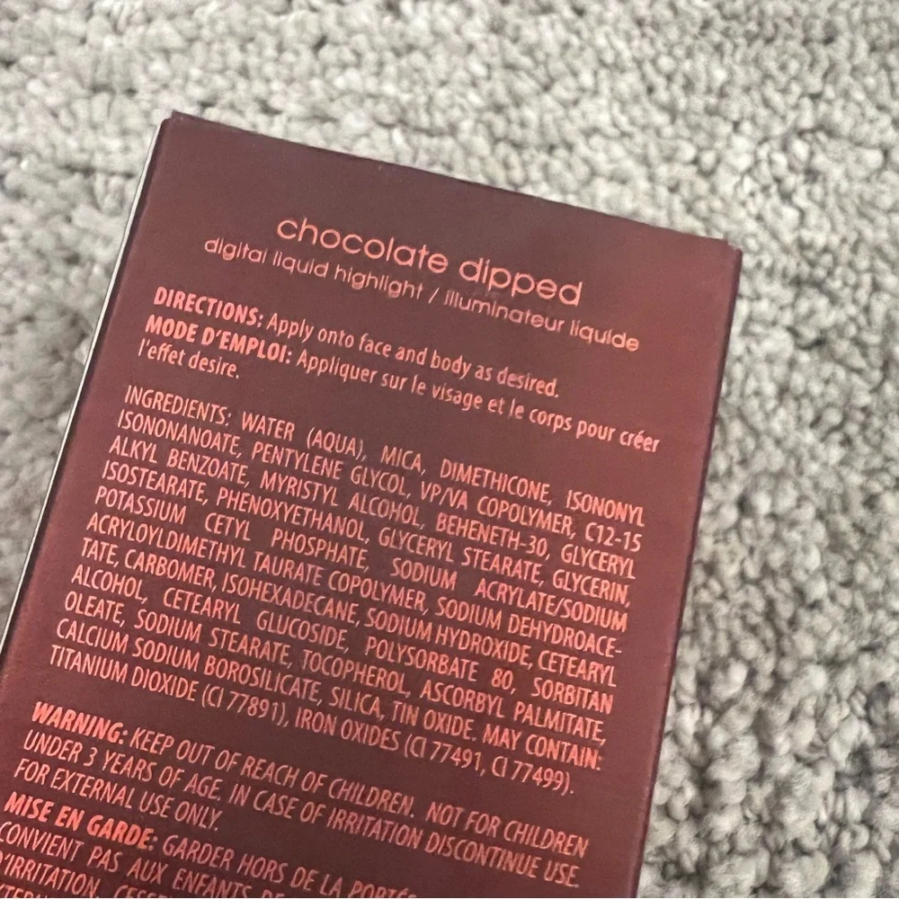 Melt Cosmetics Sex Foil Digital Liquid Highlight Face & Body Chocolate Dipped